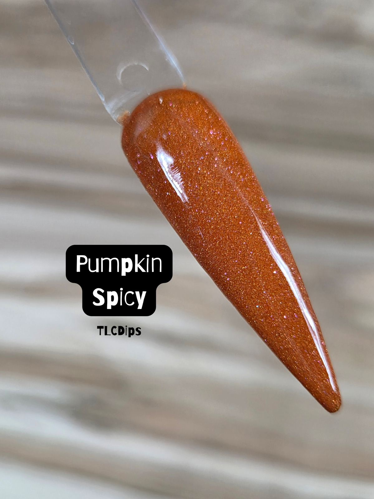 Fall Flavors Duo - shimmer dip & glitter dip | .25oz jars