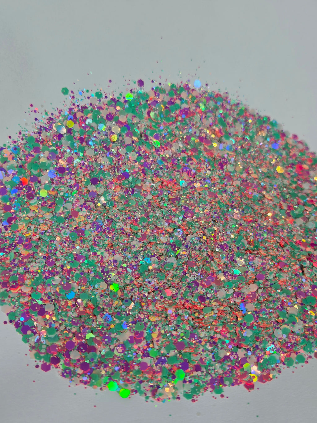 Fro-Yo Pastel Iridescent chunky glitter