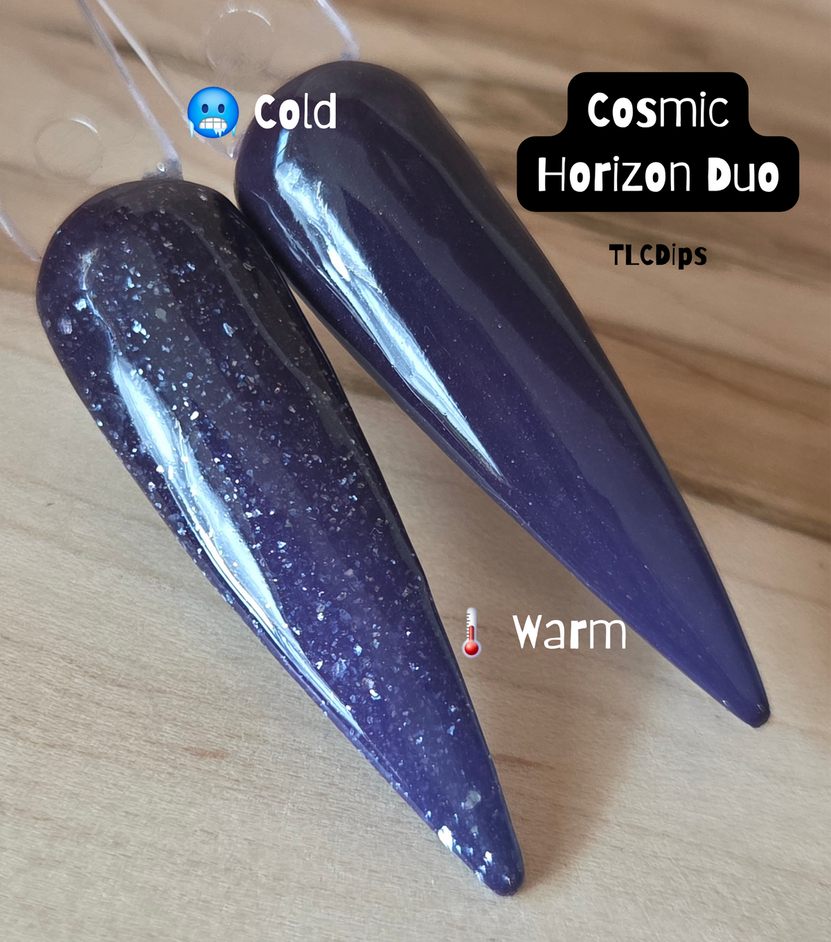 Cosmic Horizon Triple Thermal Nail Dip Powder Duo