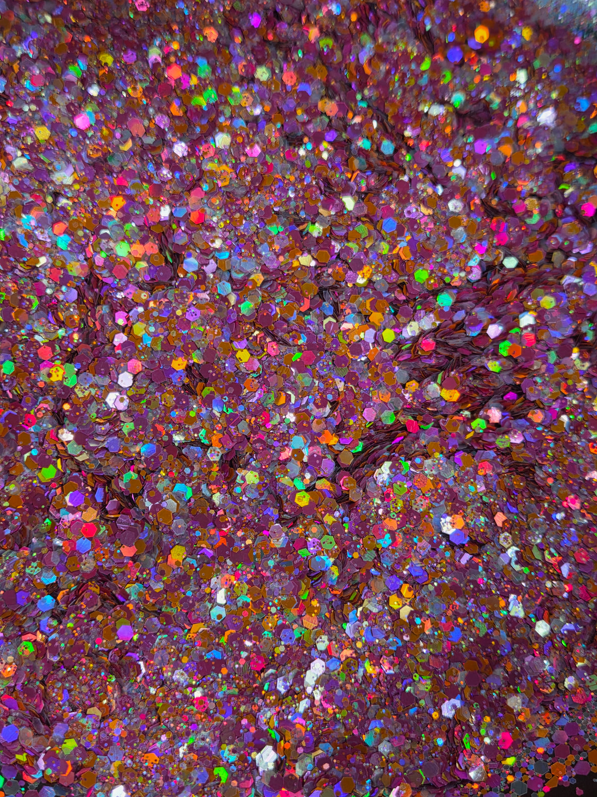 Pink Safari holographic glitter - nail art, diy crafting, resin art, tumblers