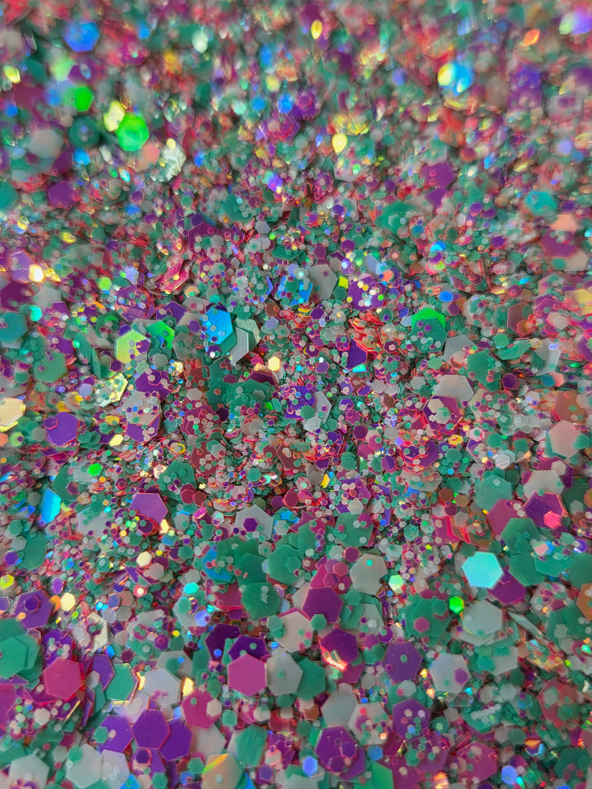 Fro-Yo Pastel Iridescent chunky glitter