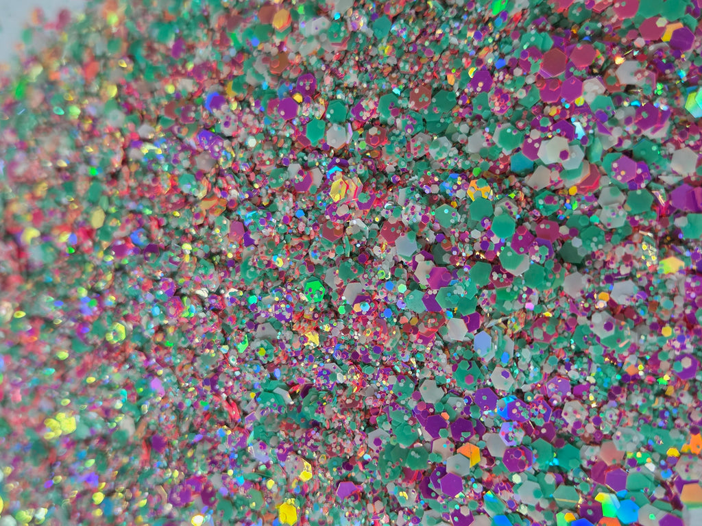 Fro-Yo Pastel Iridescent chunky glitter