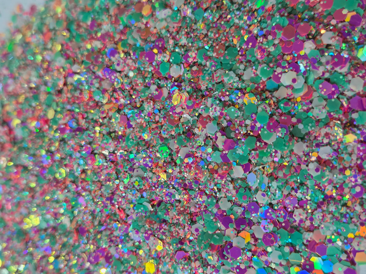 Fro-Yo Pastel Iridescent chunky glitter